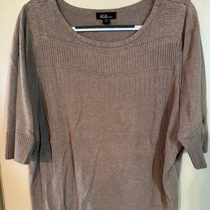 Womens 3/4 length sleeve lightweight sweater size 1x